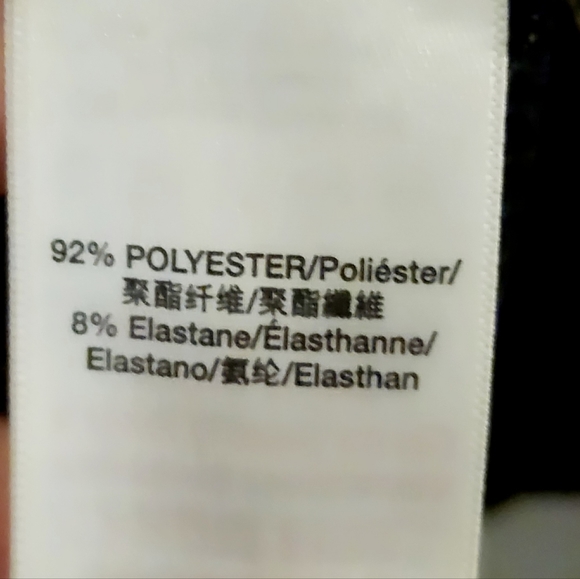 Womens DKNY Honeycomb Mesh Funnel-neck Sweatshirt sz M NWT - Picture 9 of 10